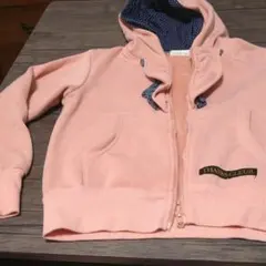 女の子 パーカー 120 裏起毛