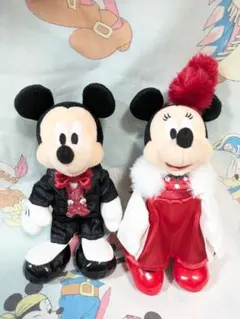 ビッグバンドビート ミッキー ミニー ぬいぐるみバッジ BBB ぬいば