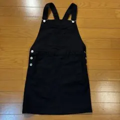 WEGO ブラックサロペット・オーバーオール