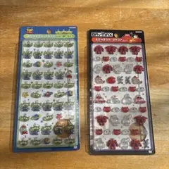 ボンボンドロップシール　mini ディズニー　リトルグリーメン　ベイマックス