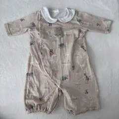 【最終値下げ】現在も発売中　の　動物柄ロンパース　ツーウェイオール