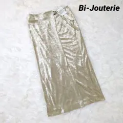 【新品】Bi-Jouterie　ビジュテリエ　 ベロア　 光沢感　タイトスカート