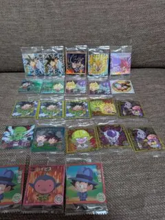 ドラゴンボールZ シール ステッカーのシークレット、UGRなど 11枚セット