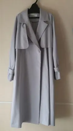 ライトグレー ロングコート サイズ36