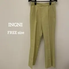 INGNI カジュアルパンツ イエロー系のサムネイル