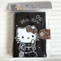 匿名配送★ ヒョウ柄 ハローキティ シールバインダー