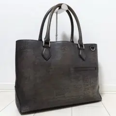 Berluti ベルルッティ トゥジュール 全面カリグラフィ トートバッグ