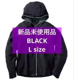新品　WORKMAN　エックスシェルター暑熱αフーディー2026 ブラック　Lのサムネイル