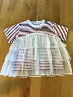 女の子　90cm フリル付きシャツのサムネイル