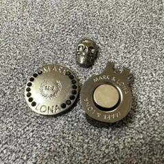 断捨離★MARK & LONA マーカー クリップ3点セット黒