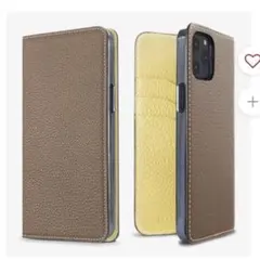 ボナベンチュラ iPhone12 ケース レザー エトゥープ - メルカリ