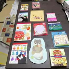 キャラクター メモ用紙セット 　１２点
