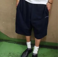 Private Brand by S.F.S Baggy Shorts ネイビーのサムネイル