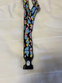 A BATHING APE カモフラ柄 ネックストラップ