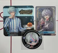シクフォニ グッズ 雨乃こさめ RAGE 猫耳執事 ウェンディーズ 缶バ トレカ