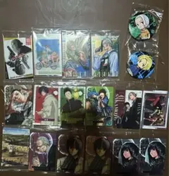 サカモトデイズ ウエハースカード 缶バッジ 葬送のフリーレン ウエハースカード