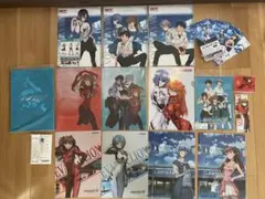 エヴァンゲリオン　ローソン　UCC クリアファイル　ミニカレンダー　パンフレット