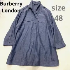 【美品】Burberry London 大きいサイズ4XL ホースロゴ光沢感あり
