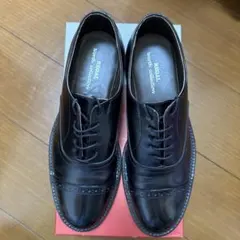 【新品未使用】REGAL ビジネスシューズ 26CL ブラック レザー 24cm 未使用級 REGAL 26CL 24cm メンズビジネスシューズ 黒革靴 日本製