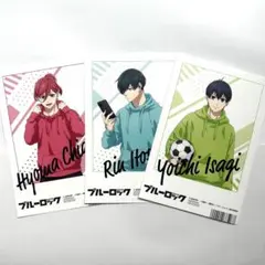 ブルーロックポストカード アニメイト 特典 パーカー 潔世一 千切豹馬 糸師凛