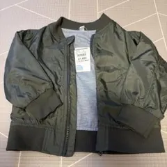 カーキ　ma1 ブルゾン　新品タグ付き　90cm 西松屋　バースデイ