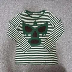 rough natural charm マスクデザイン長袖Tシャツ