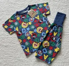 【新品タグ付き】アンパンマン パジャマ 腹巻き付きパンツ 90 綿100%