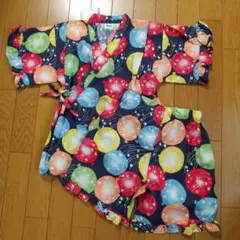 BREEZE 甚平 サイズ140 カラフル風船柄