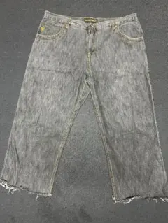 rocawear ロカウェア　極太デニム　切りっぱなし