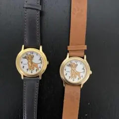 Timex ライオンキング　シンバ　ディズニー　 時計 2点セット　レア