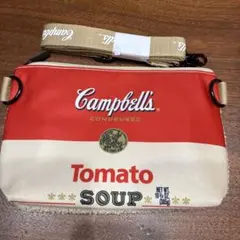 Campbell's トマトスープ缶デザイン ショルダーバッグ　新品限定商品
