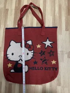 HELLO KITTY ハローキティ トートバッグ 赤