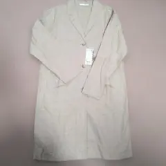 新品　ユニクロ　リネンコットン　コート　ベージュ　UNIQLO コート S