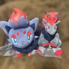 タグ付き ゾロア ゴムひも付ぬいぐるみ - メルカリ