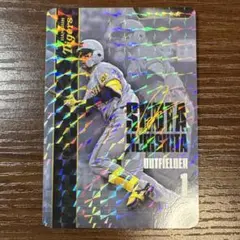 阪神タイガース 虎タウンカード2025 森下翔太 ビジタージャージ サイン付