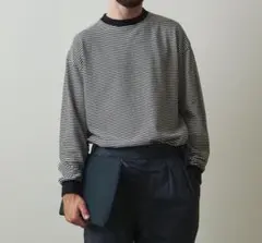 steven alan BOLD FIT ストライプ長袖カットソーのサムネイル