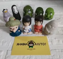 スタジオジブリ ソフビ 指人形 起き上がりこぼし 9点セット