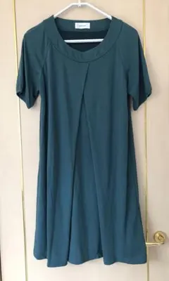 【着用１回】授乳口付き　マタニティワンピース　半袖　春　夏　授乳服