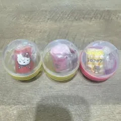 サンリオキャラクターズ　コインシリンダー　3点セット