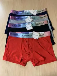 Calvin Klein ボクサーブリーフ 4枚セットS サイズ ロゴ入りメンズ