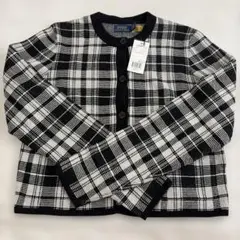 Polo Ralph Lauren チェック柄 カーディガン S
