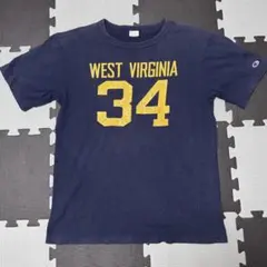 Champion WEST VIRGINIA 34 XL カレッジTシャツのサムネイル