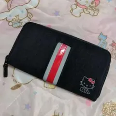 【レア】ハローキティ　長財布　刺繍