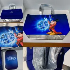 ディズニー⭐️D23⭐️ソーサラーミッキー⭐️トートバッグ❣️