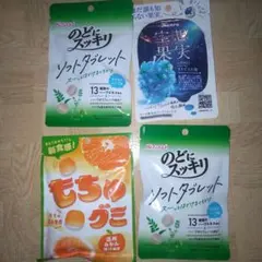 空想果実含むグミ&のどスッキリタブレット4点セット※新品未開封です。のサムネイル