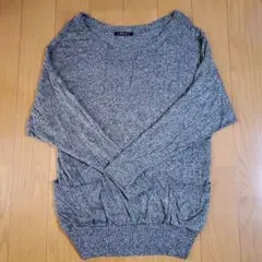 INGNI ラメ長袖チュニック　Mサイズ