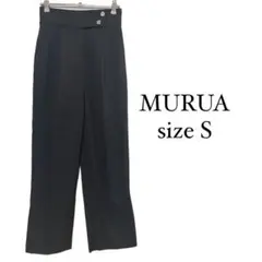 【MURUA】新品・タグ付 メタルボタンストレートパンツ
