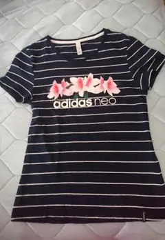 【adidas】 neo Tシャツ スポーツ 花柄 ボタニカル