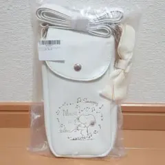 スヌーピー ミニショルダーポーチ 화이트