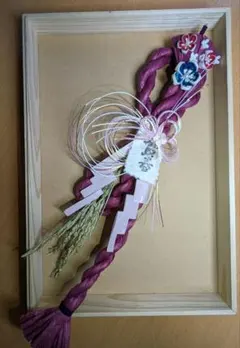 しめ縄飾り✳つまみ細工